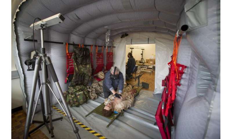 Virtual reality 'Chinook' to help train medics in UK Armed Forces
