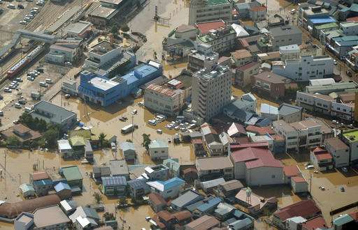 At least 9 dead as typhoon hits northern Japan