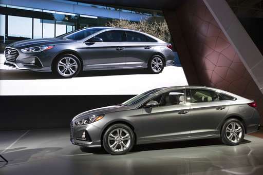 Auto show: SUVs of all sizes;  Sonata aims for a comeback