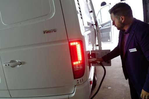 Ryder adds 125 electric vans to its fleet