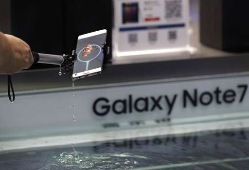 Samsung to recover rare metals, components in Galaxy Note 7s