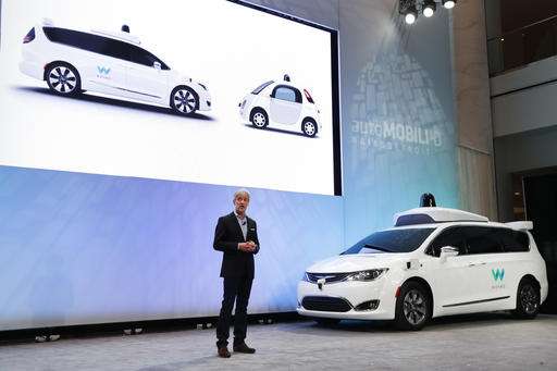 Waymo self-driving minivan will start test drives this month