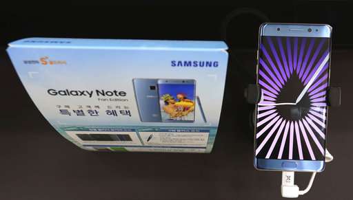 Samsung to recover rare metals, components in Galaxy Note 7s