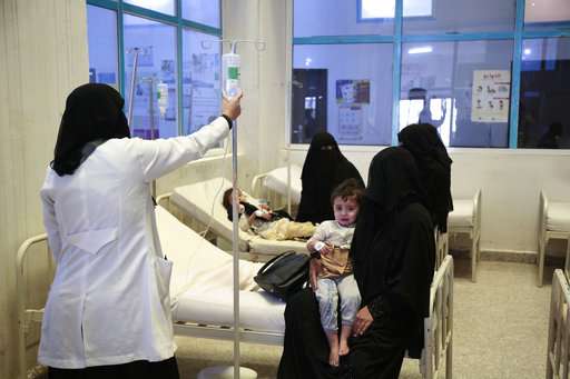 UN: Cholera outbreak in Yemen has spread and over 1,600 dead