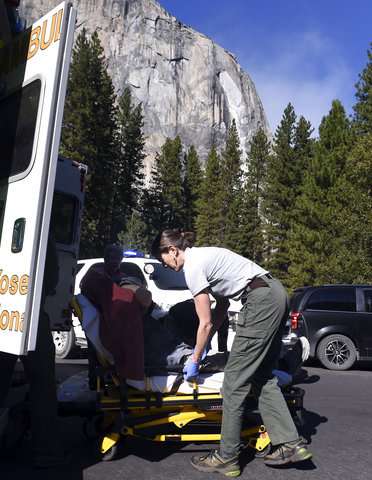 No increased danger after Yosemite rocks fall