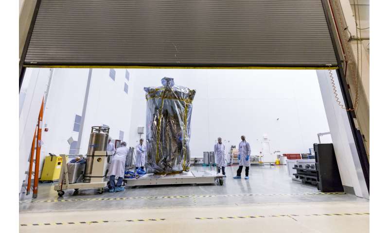 Parker solar probe comes to NASA Goddard for testing