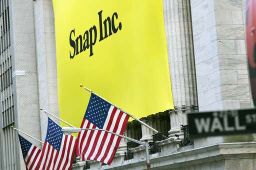 Snapchat parent rockets higher in Wall Street debut