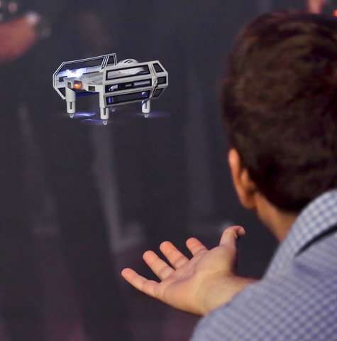 Not droids: "Star Wars" fighting drones hitting the air