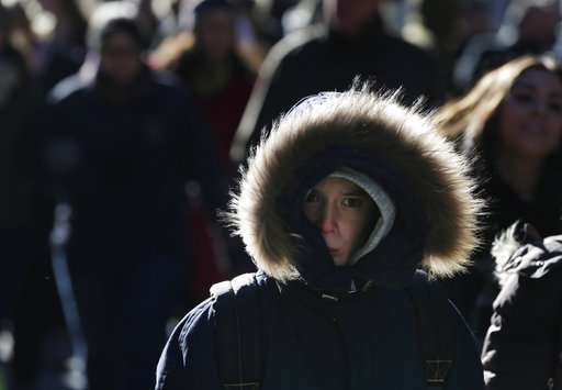 Bundle up: Bitter cold weather takes hold of northern US