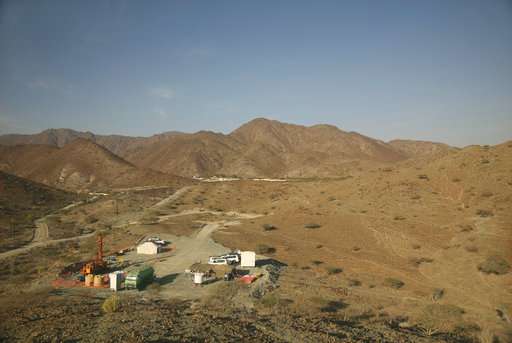 Scientists seek holy grail of climate change in Oman's hills
