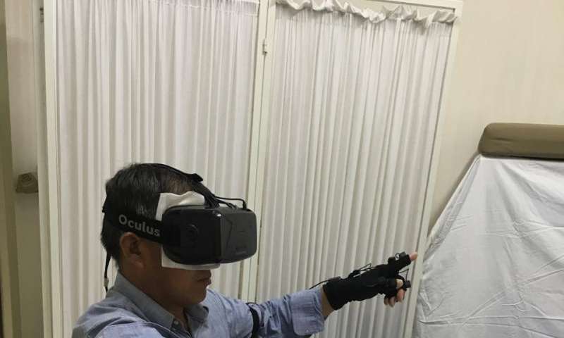 虚拟现实可以缓解幻肢疼痛