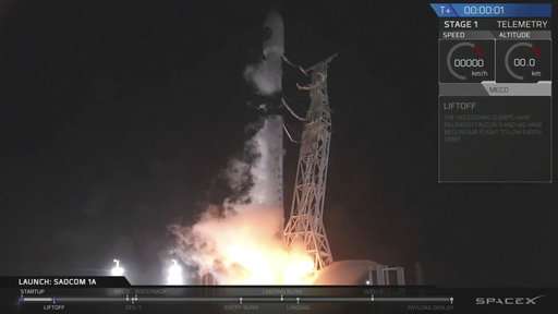 Rocket carrying Argentinian satellite takes off successfully