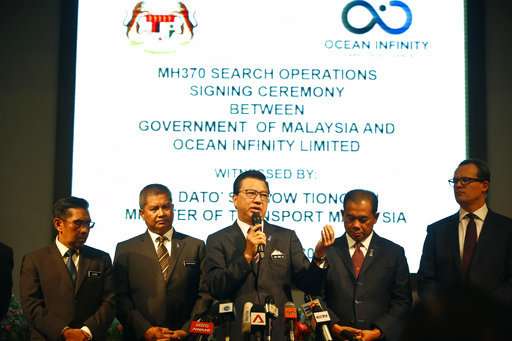 Malaysia to pay US firm up to $70M if it finds missing plane