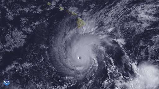 Hurricane Lane soaks Hawaii's Big Island with foot of rain