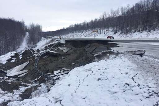 Alaska surveys damage from major earthquakes