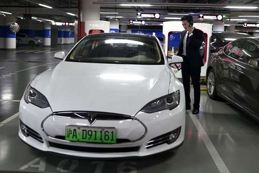 Electric vehicles send real-time data to Chinese government
