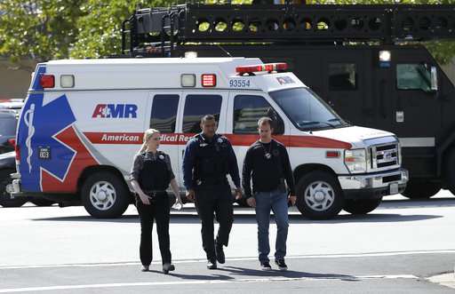 3 shot in YouTube office attack; suspect 'hated' company