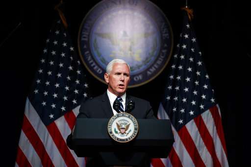 Pence outlines US Space Force plan for 'next battlefield'