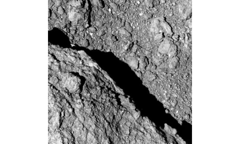 Photos from Japanese space rovers show asteroid is ... rocky