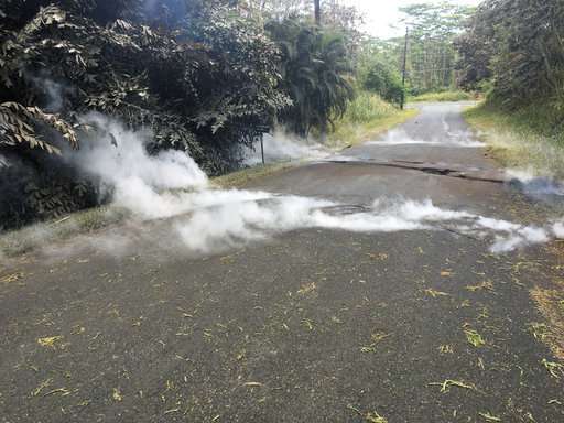 Hawaii volcano destroys dozens of homes, forces evacuations