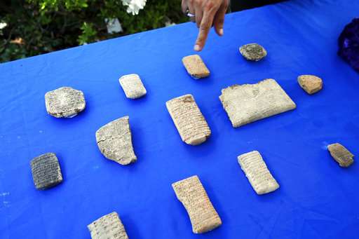Ancient artifacts seized from Hobby Lobby returned to Iraq