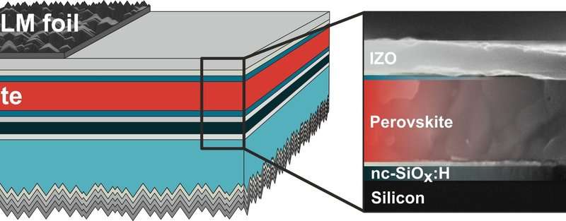New records in perovskite-silicon tandem solar cells through improved ...