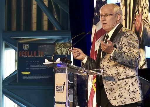 Gala opens countdown to 50th anniversary of 1st moon landing
