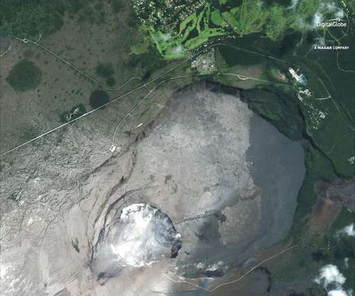 Volcano creates new land after lava fills Hawaii ocean bay