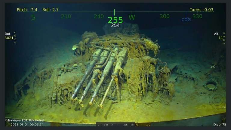 Wreckage Of Wwii Aircraft Carrier Uss Lexington Found Off