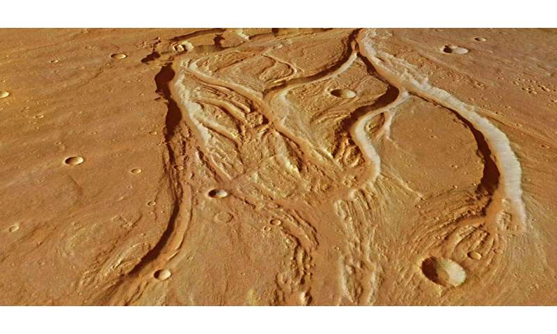 Mars valleys traced back to precipitation