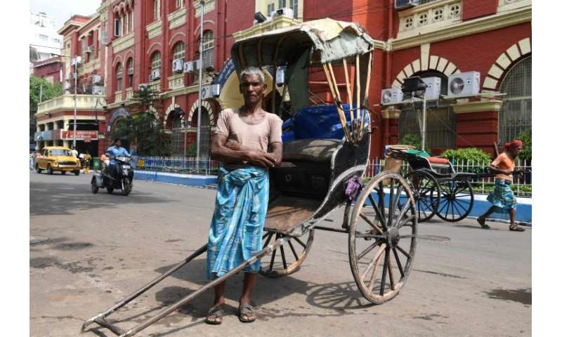 Mohammad Ashgar is one of the remaining Indian rickshaw pullers undertaking the gruelling trade
