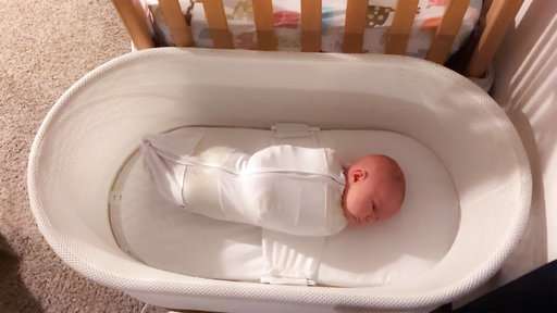 baby bassinet swaddle