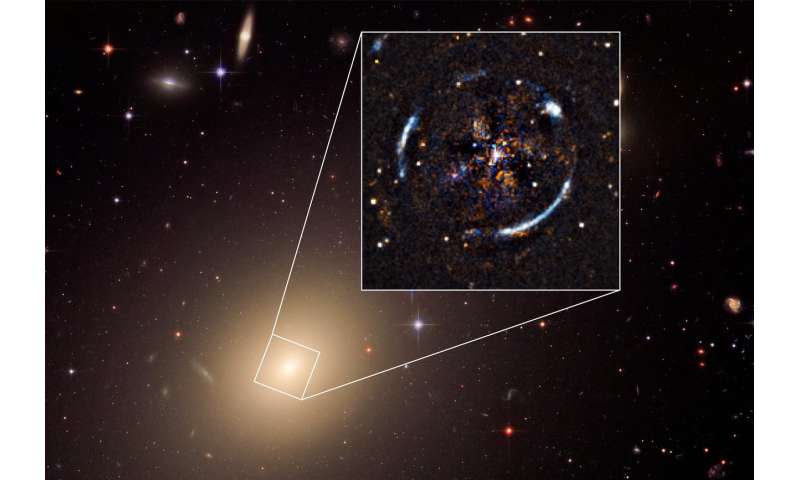 VLT makes most precise test of Einstein's general relativity outside Milky Way