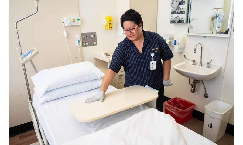 Hospital cleaning trial cuts infections