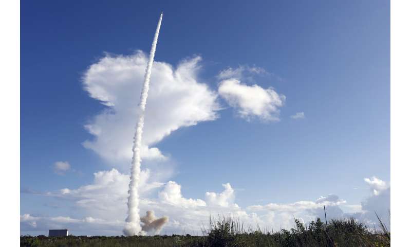Last of its kind rocket puts GPS satellite in orbit