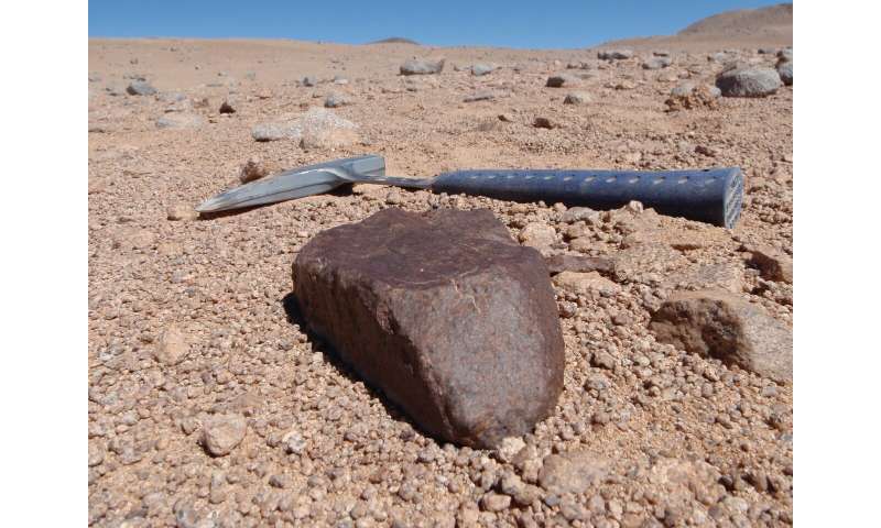 Oldest meteorite collection on Earth found in one of the driest places