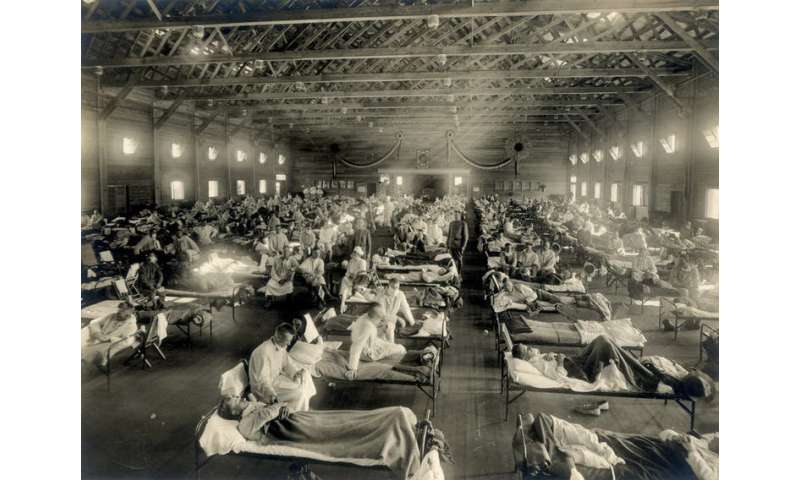 The importance of watching the health of a U.S. President: the Spanish flu and a flawed peace treaty