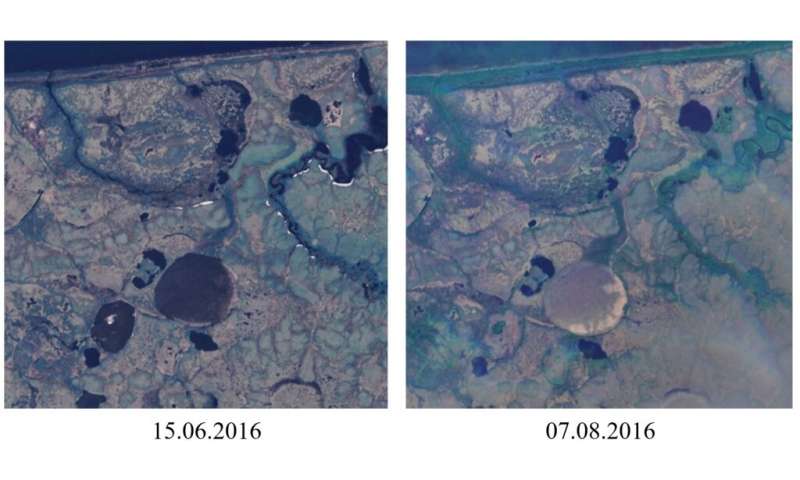 TSU scientists found that a lake disappeared in the Arctic zone