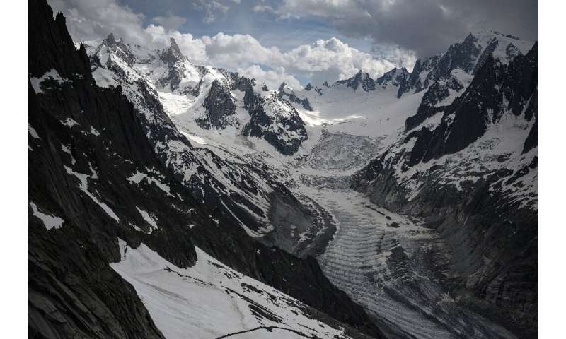 Shrinking Glaciers And Rockfalls Point To Climate Change In Alps