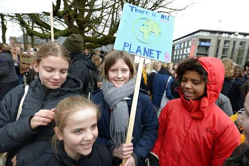 Make love, not CO2: Students worldwide demand climate action