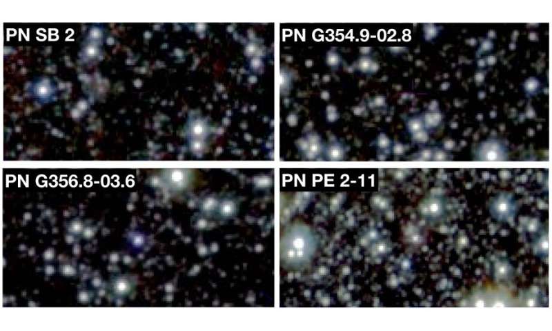 Les astronomes identifient quatre candidats à la nébuleuse planétaire en cluster globulaire
