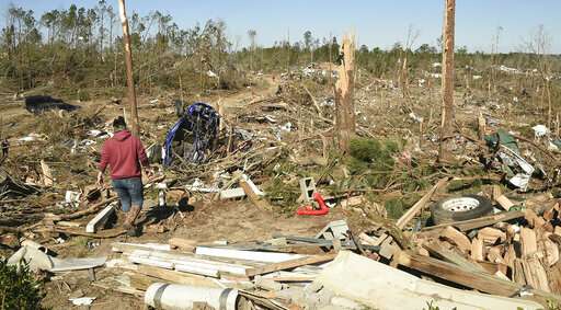 36 tornadoes confirmed in deadly Southeast outbreak