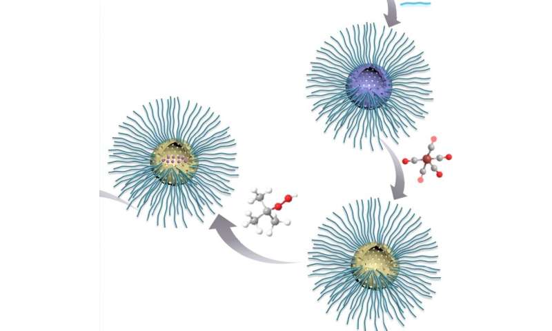 Novel nanoparticle enhances radiation tumor killing