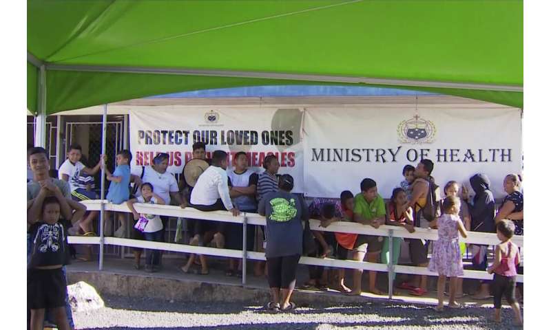 Samoa shuts schools, declares emergency as measles kills 6