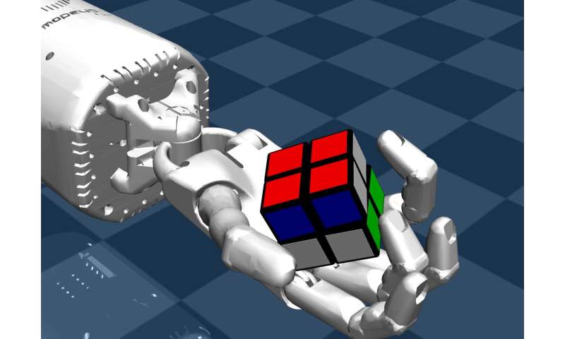 Solving a Rubik’s cube with a dexterous hand