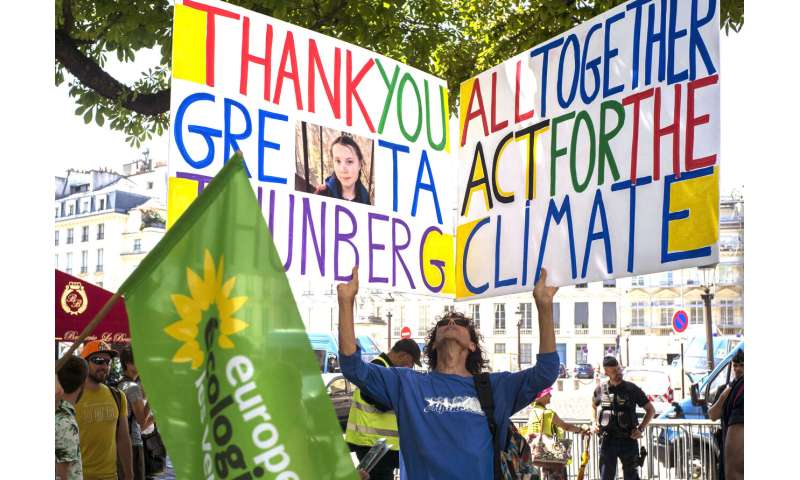 Teen climate activist to French critics: Listen to science