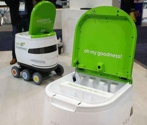 Robots walk, talk, pour beer and take over CES tech show
