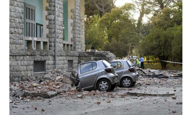 Albania inspects quake damages, sees over 100 aftershocks