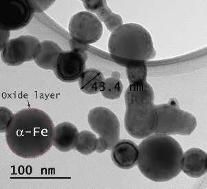 Researchers study nanoparticles synthesized by method of electric explosion