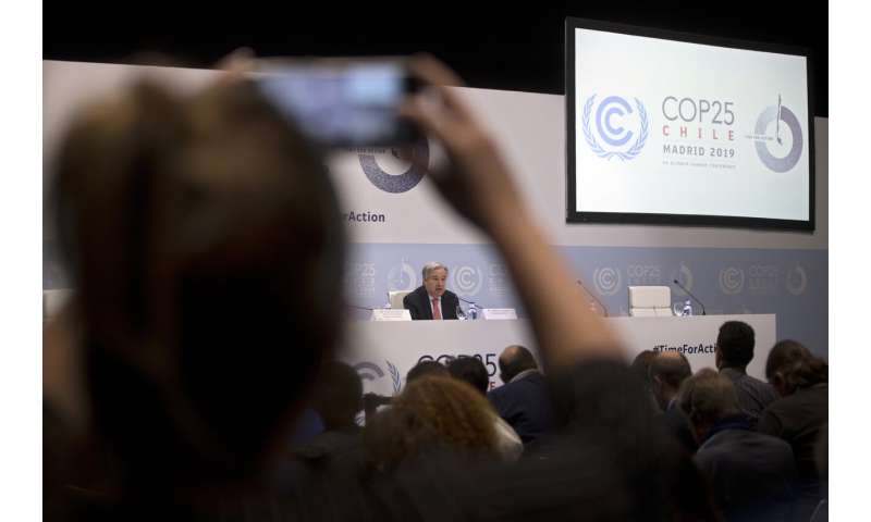 UN chief warns of ‘point of no return’ on climate change